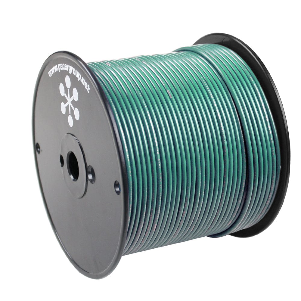 Pacer Green 10 AWG Primary Wire - 500 [WUL10GN-500] - The Happy Skipper