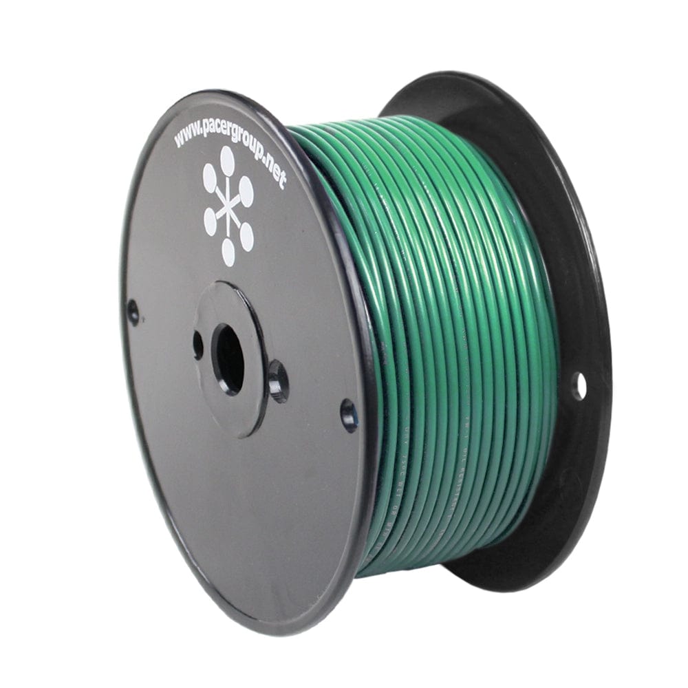 Pacer Green 14 AWG Primary Wire - 250 [WUL14GN-250] - The Happy Skipper