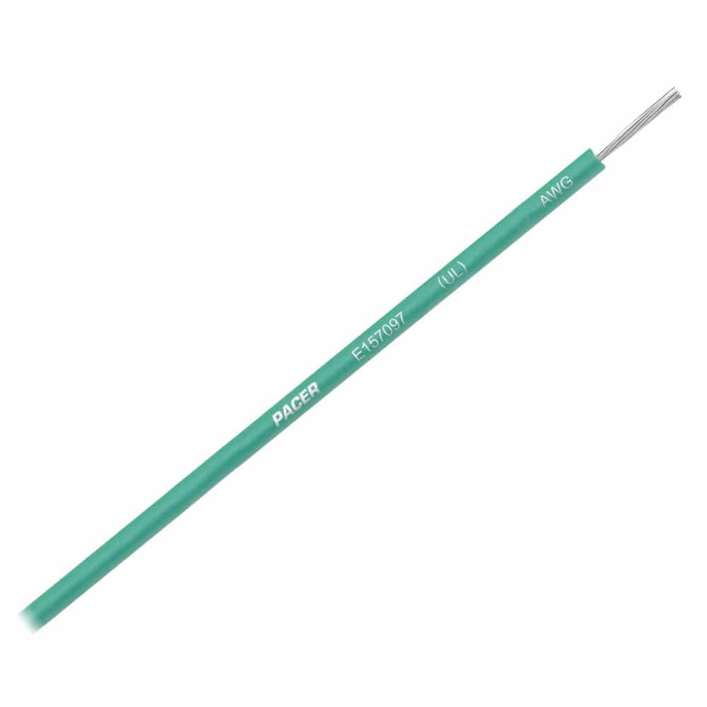 Pacer Green 16 AWG Primary Wire - 25 [WUL16GN-25] - The Happy Skipper