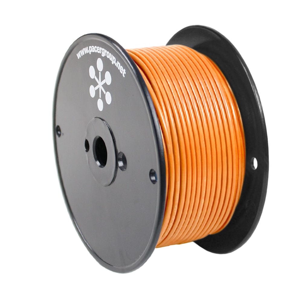 Pacer Orange 18 AWG Primary Wire - 250 [WUL18OR-250] - The Happy Skipper