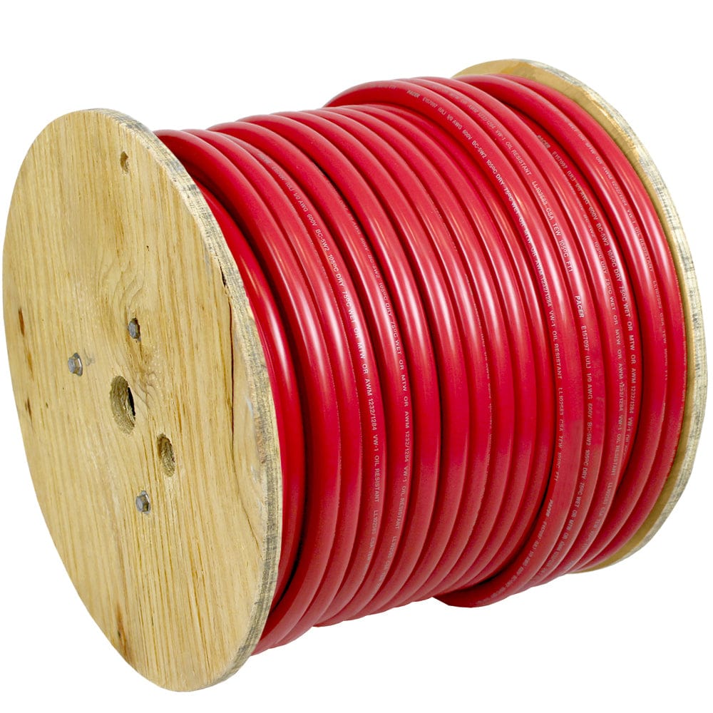 Pacer Red 3/0 AWG Battery Cable - 250 [WUL3/0RD-250] - The Happy Skipper