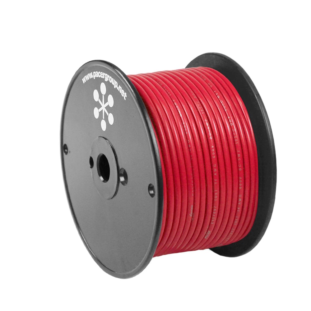 Pacer Red 8 AWG Primary Wire - 100 [WUL8RD-100] - The Happy Skipper