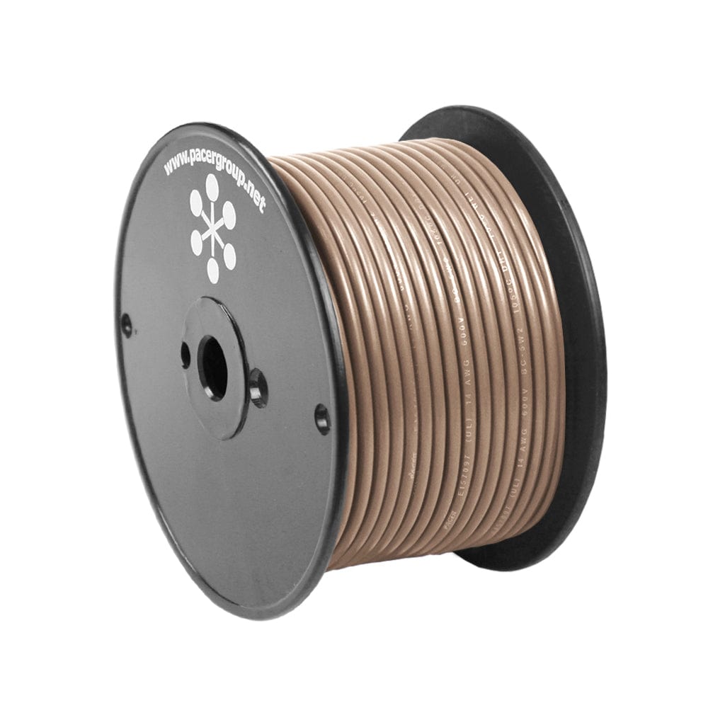 Pacer Tan 14 AWG Primary Wire - 100 [WUL14TN-100] - The Happy Skipper