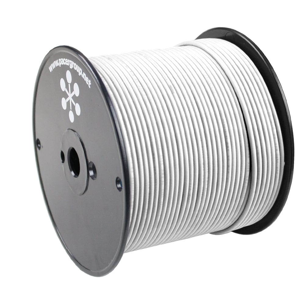 Pacer White 10 AWG Primary Wire - 500 [WUL10WH-500] - The Happy Skipper