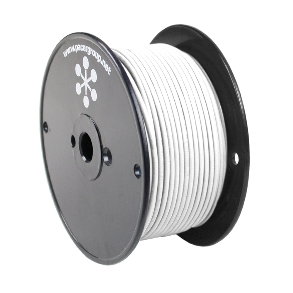 Pacer White 14 AWG Primary Wire - 250 [WUL14WH-250] - The Happy Skipper