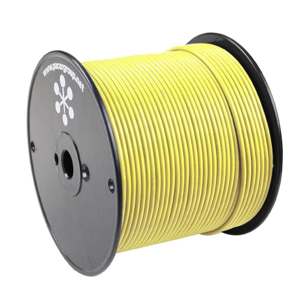 Pacer Yellow 10 AWG Primary Wire - 500 [WUL10YW-500] - The Happy Skipper