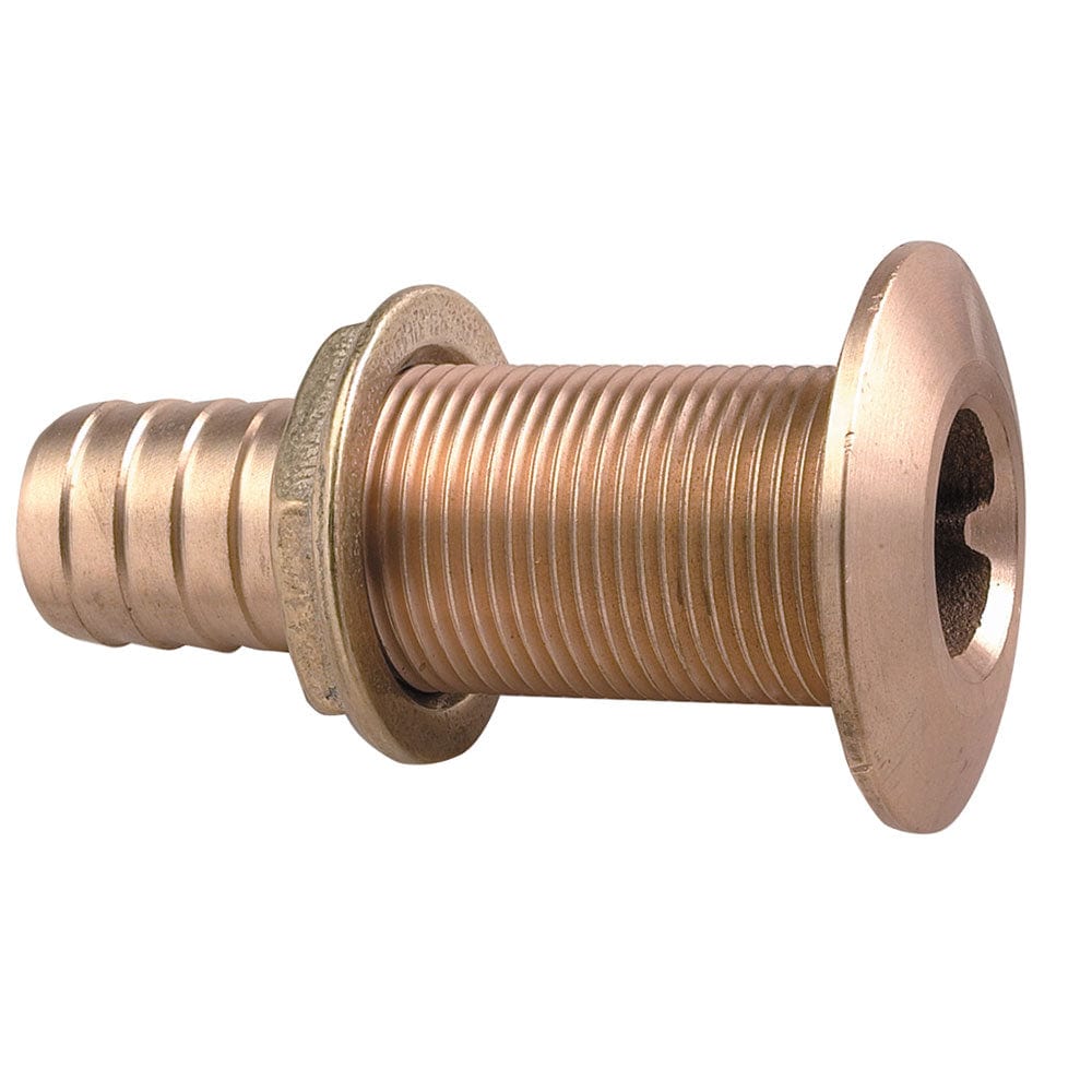 Perko 3/4" Thru-Hull Fitting f/ Hose Bronze MADE IN THE USA [0350005DPP] - The Happy Skipper