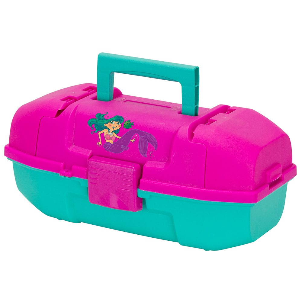 Plano Youth Mermaid Tackle Box - Pink/Turquoise [500102] - The Happy Skipper