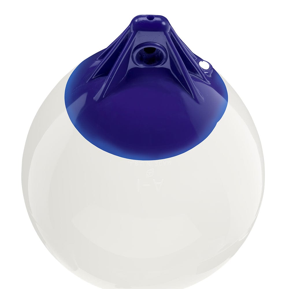 Polyform A-1 Buoy 11" Diameter - White [A-1 WHITE] - The Happy Skipper