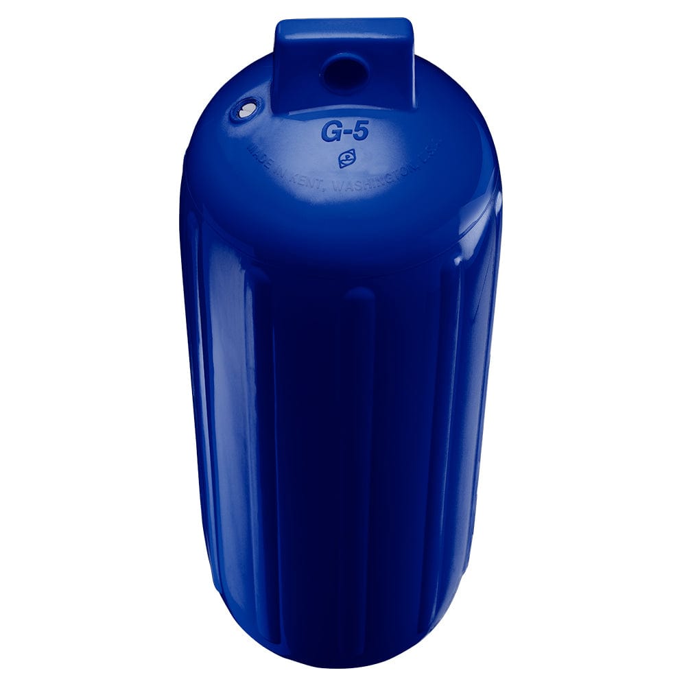 Polyform G-5 Twin Eye Fender 8.8" x 26.8" - Cobalt Blue [G-5-COBALT BLUEWO] - The Happy Skipper