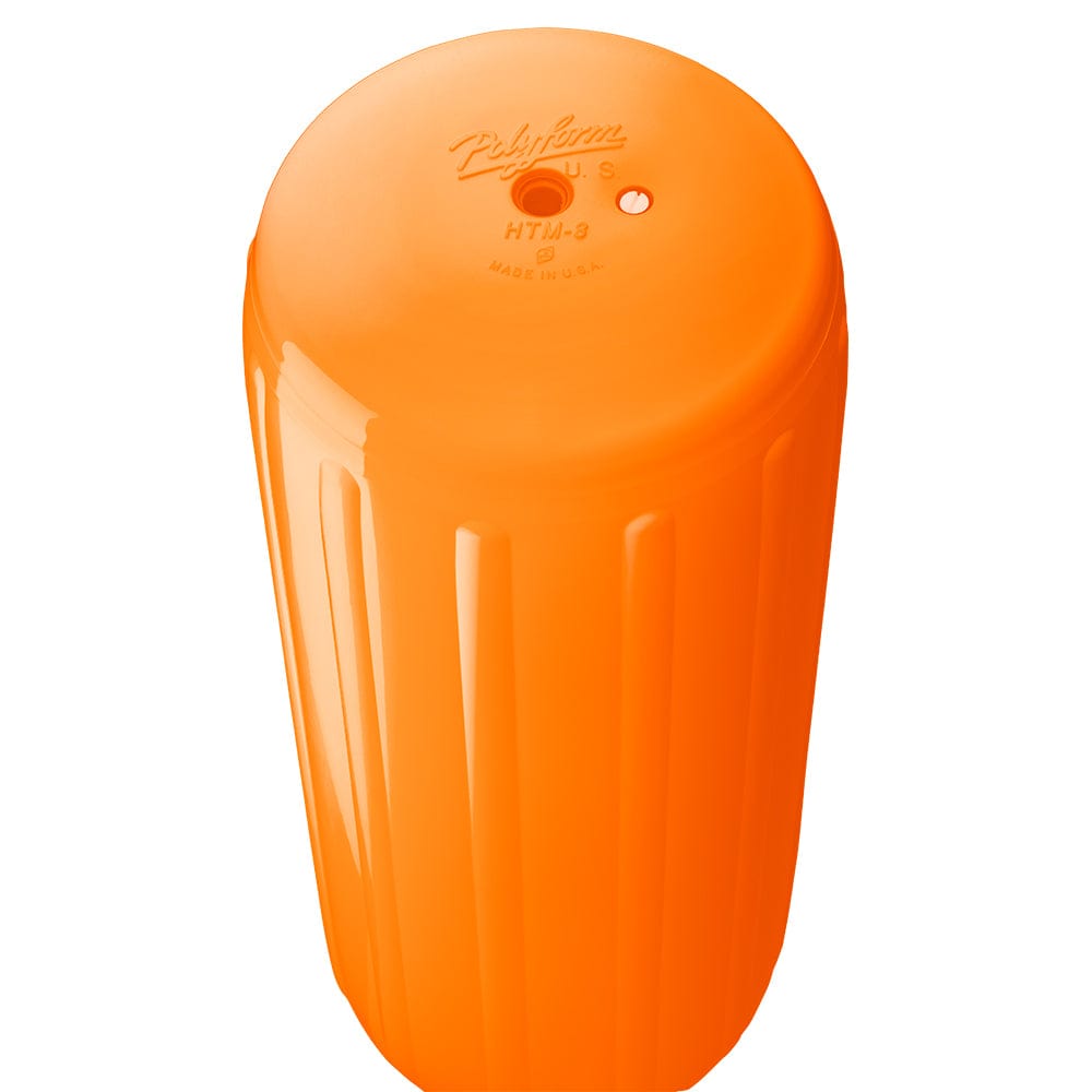 Polyform HTM-3 Fender 10.5" x 27" - Orange [HTM-3-ORANGEWO] - The Happy Skipper