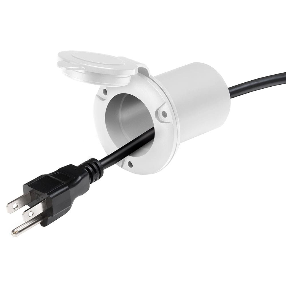 ProMariner Universal AC Plug - White [51310] - The Happy Skipper