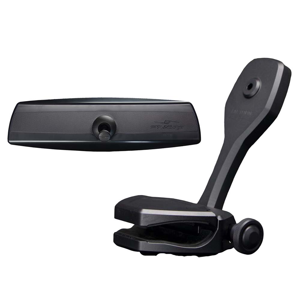 PTM Edge Mirror/Bracket Kit with VR-140 PRO Mirror ZXR-320 (Black) [P12848-2320TEBBK] - The Happy Skipper