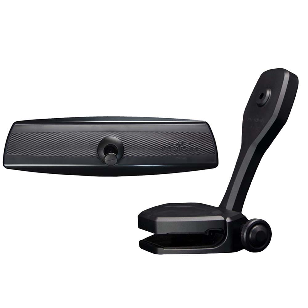 PTM Edge Mirror/Bracket Kit w/VR-140 PRO Mirror ZXR-360 (Black) [P12848-2360TEBBK] - The Happy Skipper