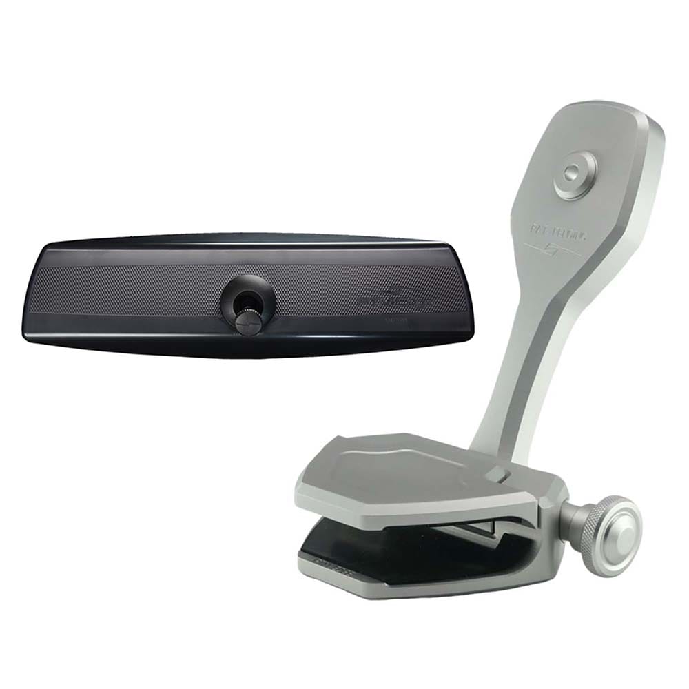 PTM Edge Mirror/Bracket Kit w/VR-140 PRO Mirror ZXR-360 (Silver) [P12848-2360TEBCL] - The Happy Skipper