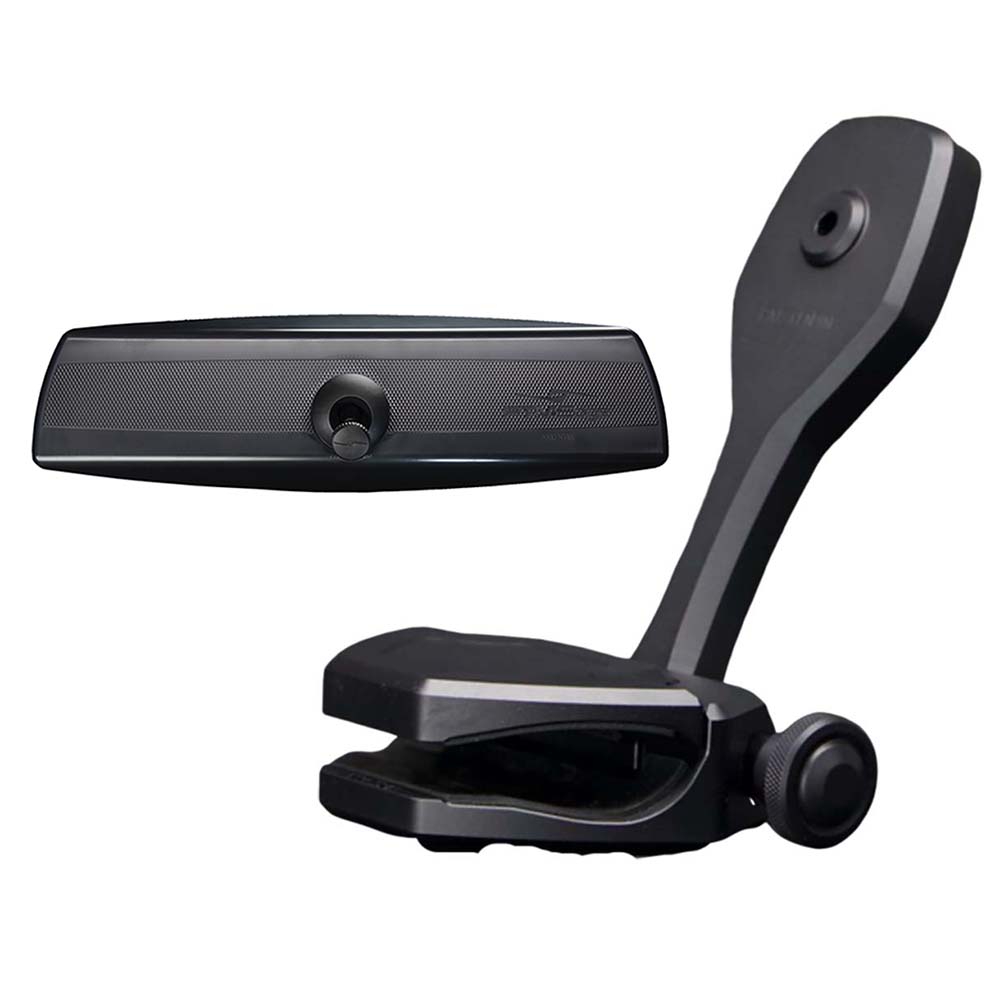 PTM Edge Mirror/Bracket Kit w/VR-140 PRO Mirror ZXR-361 (Black) [P12848-2361TEBBK] - The Happy Skipper