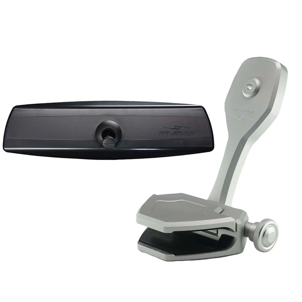 PTM Edge Mirror/Bracket Kit w/VR-140 PRO Mirror ZXR-361 (Silver) [P12848-2361TEBCL] - The Happy Skipper