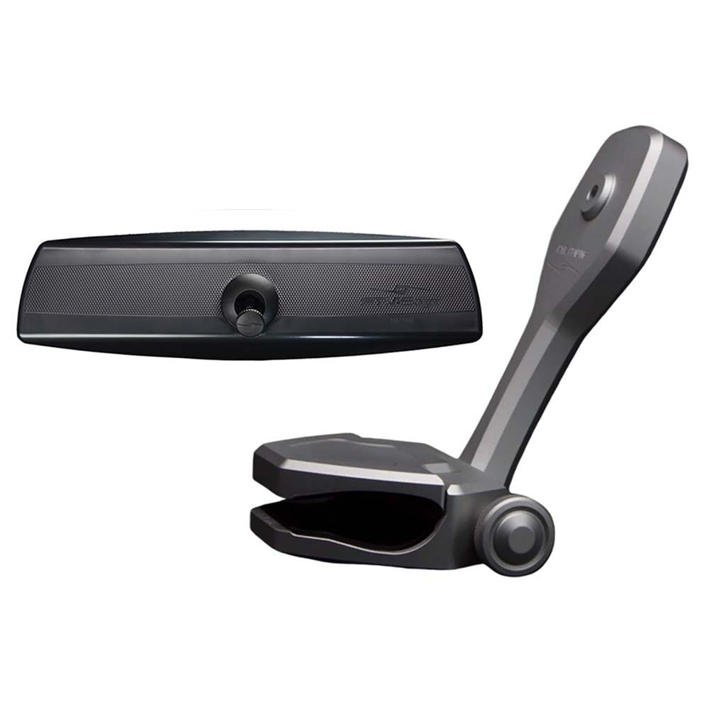 PTM Edge Mirror/Bracket Kit w/VR-140 PRO Mirror ZXR-361 (Titanium Grey) [P12848-2361TEBGR] - The Happy Skipper