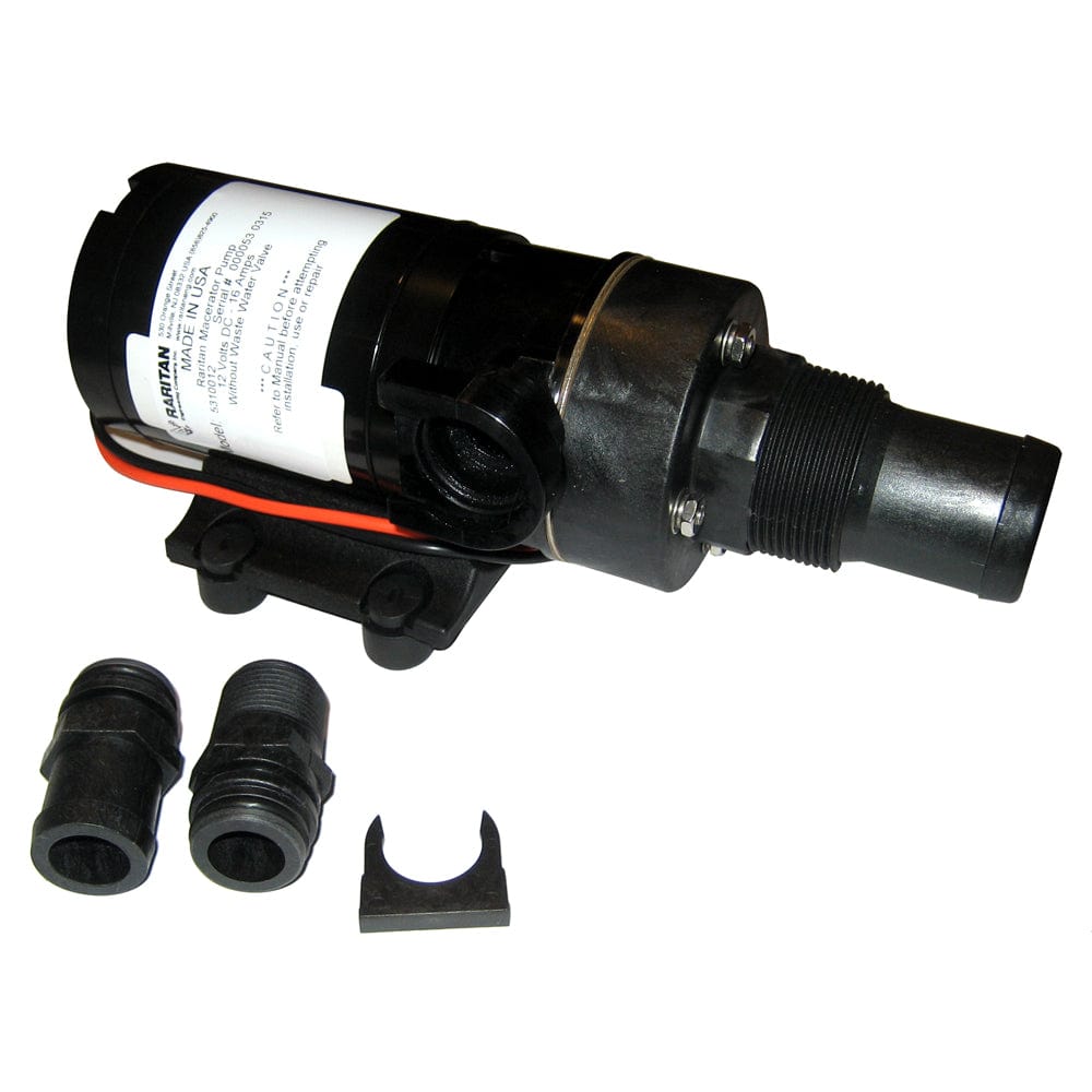 Raritan Macerator Pump - 12v w/Barb Adapter [5310012] - The Happy Skipper