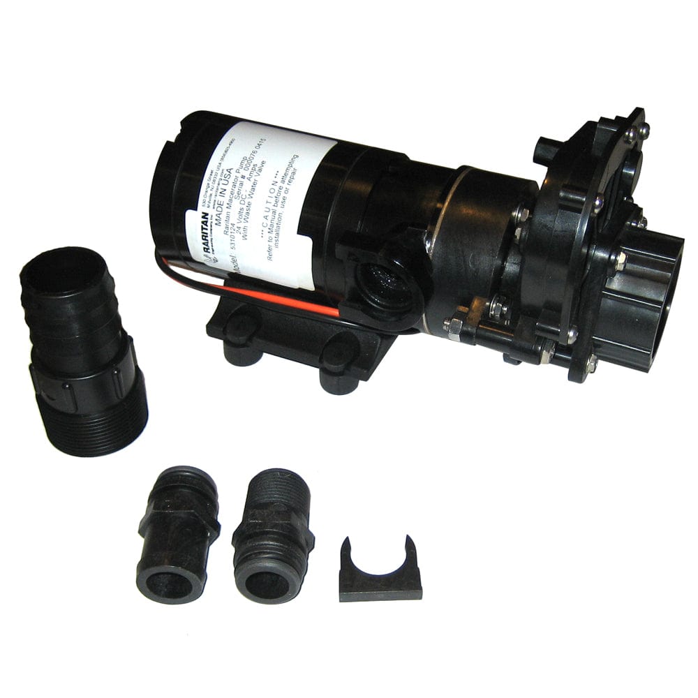 Raritan Macerator Pump - 24v w/Waste Valve [5310124] - The Happy Skipper