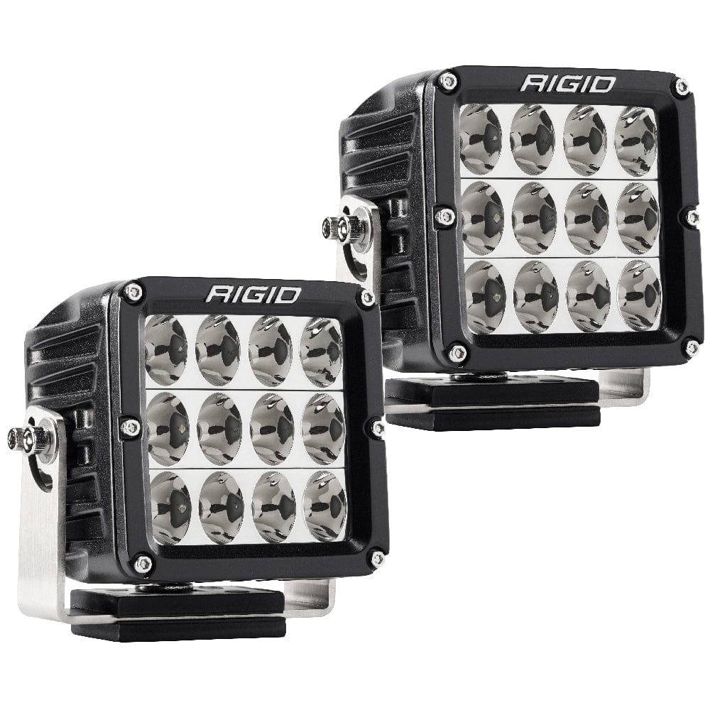 RIGID Industries D-XL PRO - Specter-Driving LED - Pair - Black [322613] - The Happy Skipper