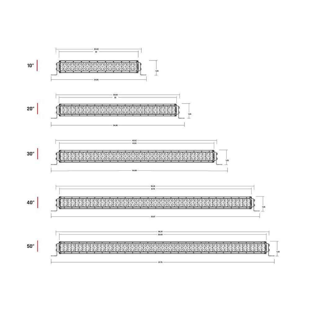 RIGID Industries RDS-Series PRO 50" - Spot LED - White [875213] - The Happy Skipper