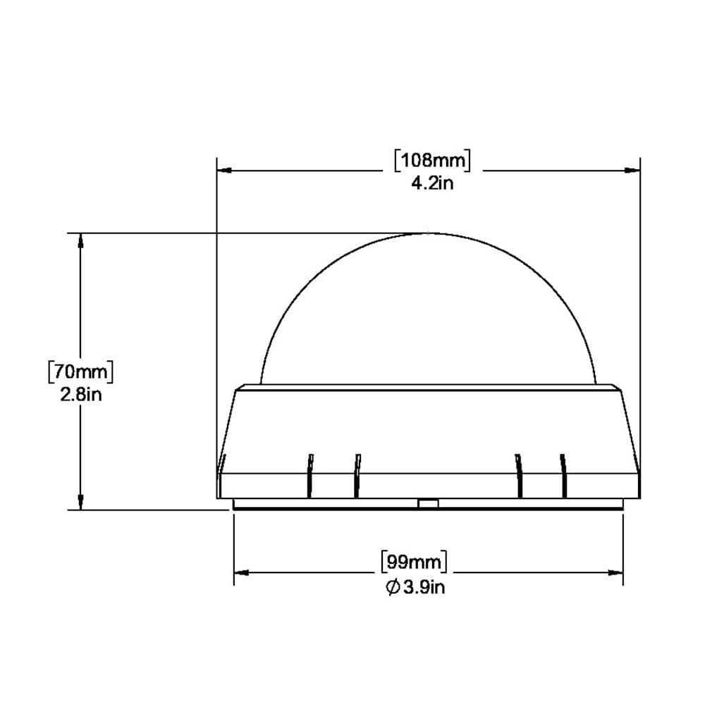 Ritchie XP-98W X-Port Tactician Compass - Surface Mount - White [XP-98W] - The Happy Skipper