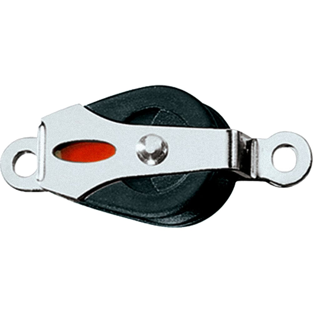 Ronstan Series 20 Ball Bearing Block - Single - Cheek Rivet Mount [RF20151A] - The Happy Skipper