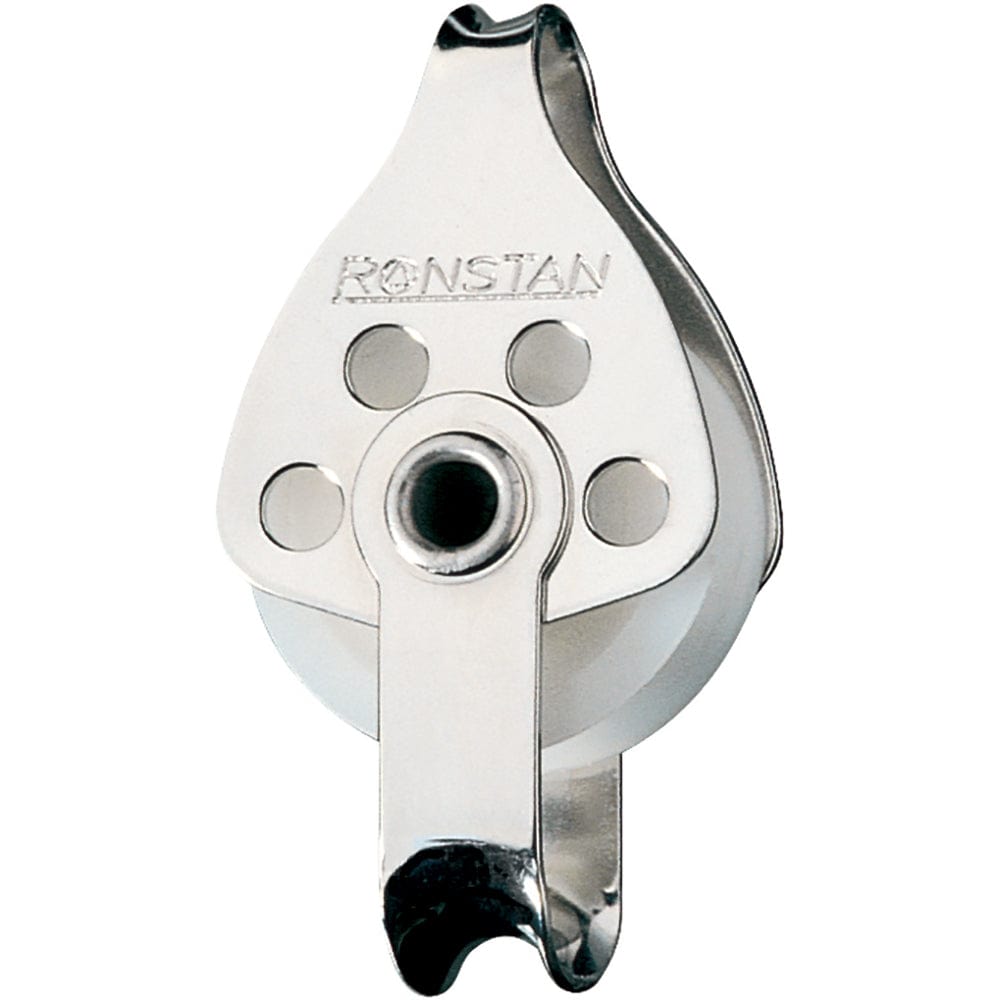 Ronstan Series 30 Utility Block - Single, Becket, Loop Head [RF681] - The Happy Skipper