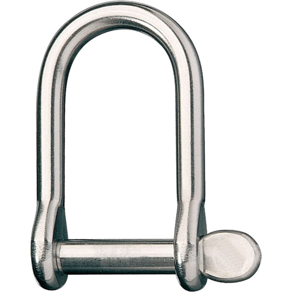 Ronstan Wide Dee Shackle - 1/4"Pin - 1-17/32"L x 1-7/32"W [RF1853] - The Happy Skipper