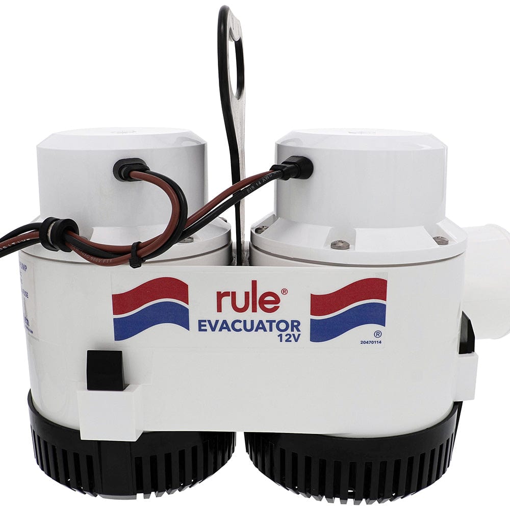 Rule 7700D GPH Evacuator Pump - 12V [7700D] - The Happy Skipper