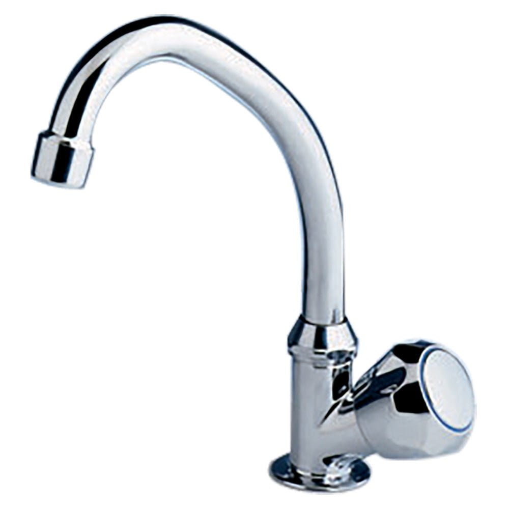 Scandvik Tap w/Swivel Spout - Chrome [10172P] - The Happy Skipper