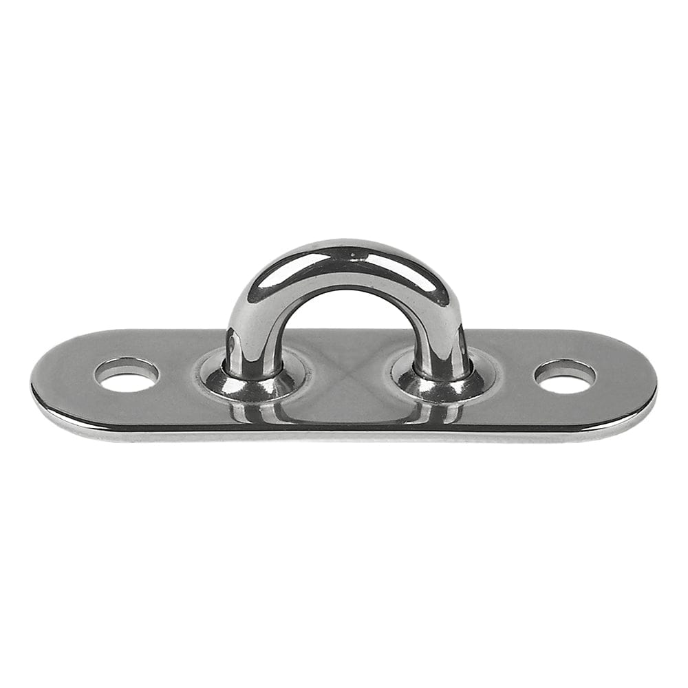 Schaefer Stainless Steel Welded Pad Eye - 2"L x 5/8"W [78-03] - The Happy Skipper