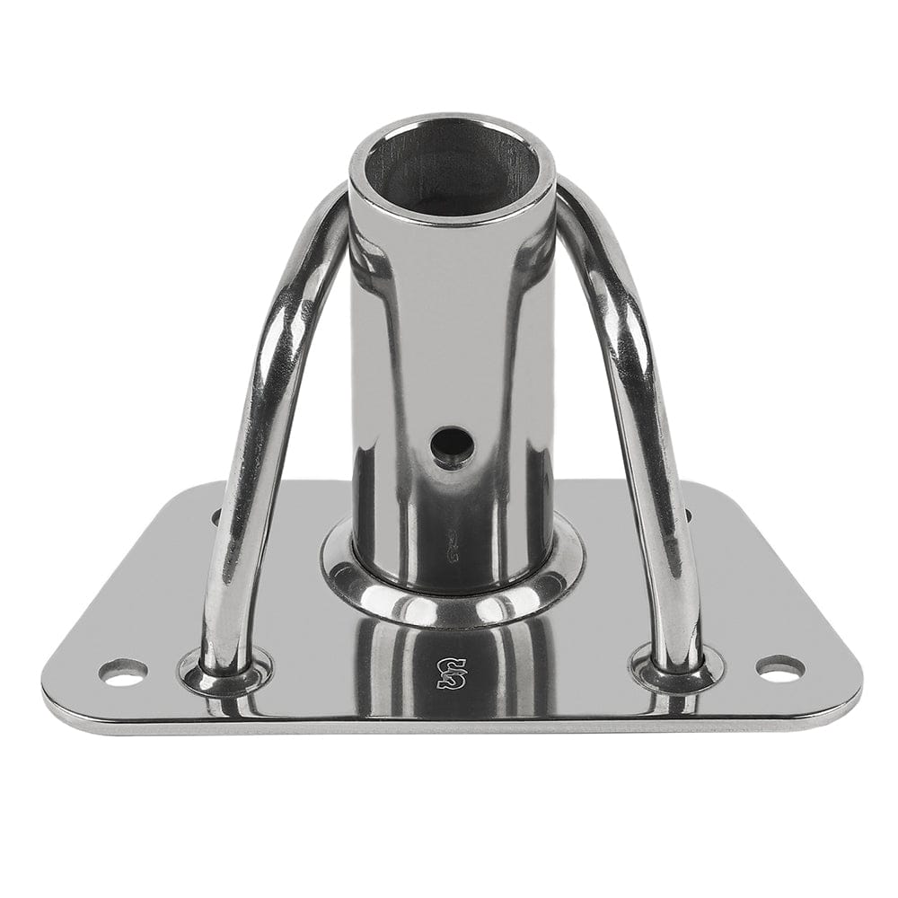 Schaefer Stanchion Base Single - Heavy-Duty [36-01] - The Happy Skipper