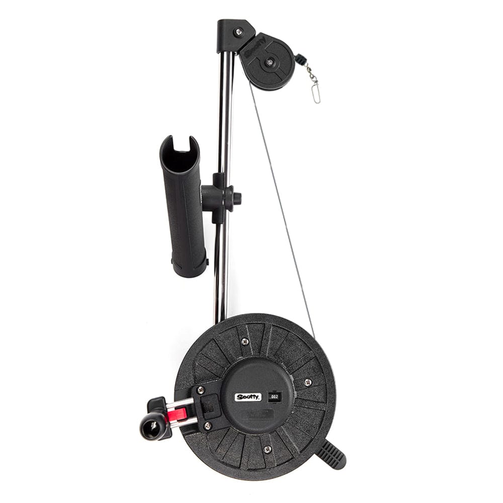 Scotty 1091 Telescoping 60" Longarm Combo Manual Downrigger w/ Swivel Base [1091] - The Happy Skipper