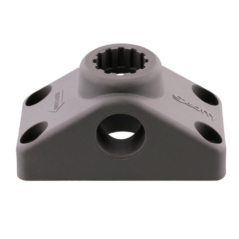 Scotty 241 Combination Side or Deck Mount - Grey [241-GR] - The Happy Skipper