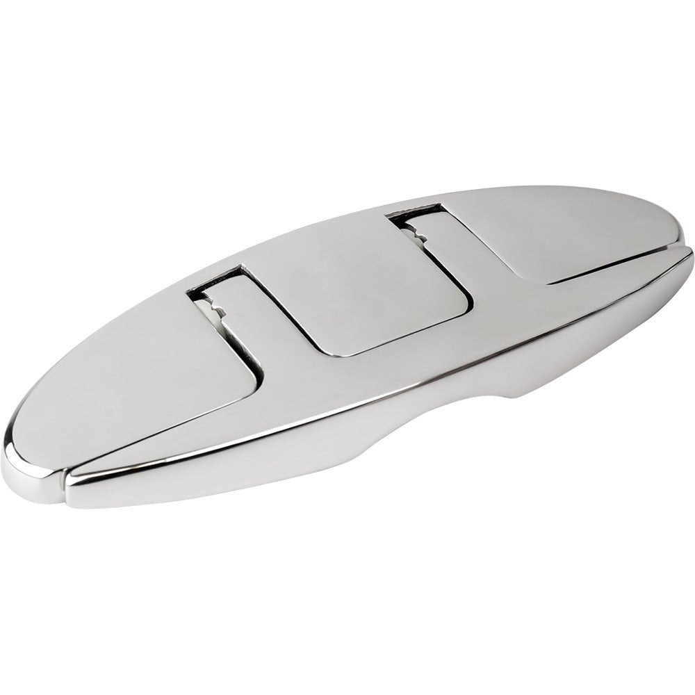 Sea-Dog 5" Oval SS Folding Cleat w/Hidden Hex Bolts [041115-1] - The Happy Skipper