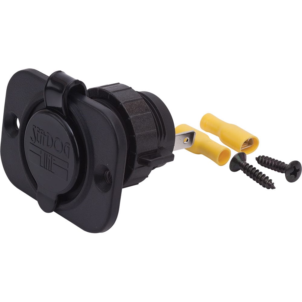 Sea-Dog Round Power Socket - 12V [426120-1] - The Happy Skipper