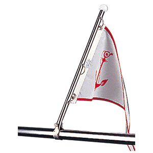 Sea-Dog Stainless Steel Pulpit Flagpole [328115-1] - The Happy Skipper