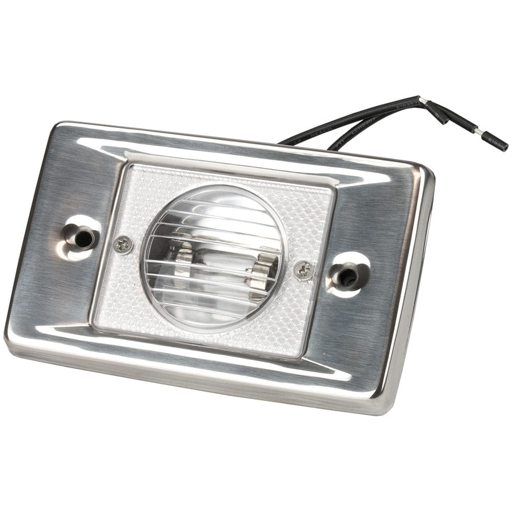 Sea-Dog Stainless Steel Rectangular Transom Light [400136-1] - The Happy Skipper