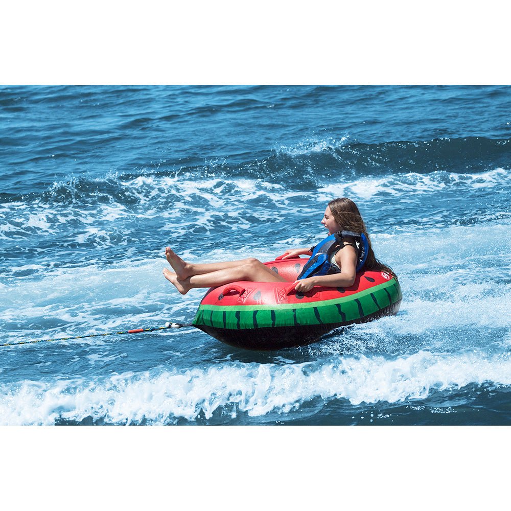 Solstice Watersports Single Rider Watermelon Tube Towable [22005] - The Happy Skipper