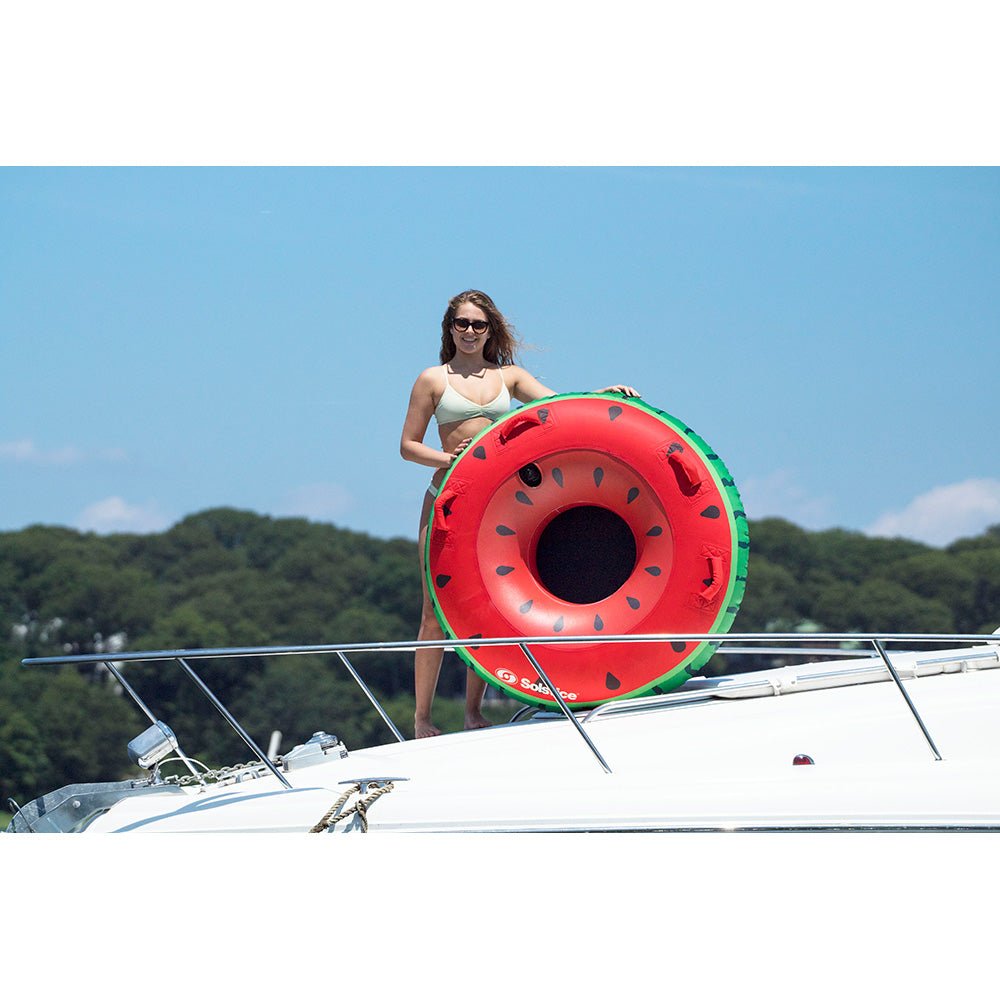 Solstice Watersports Single Rider Watermelon Tube Towable [22005] - The Happy Skipper