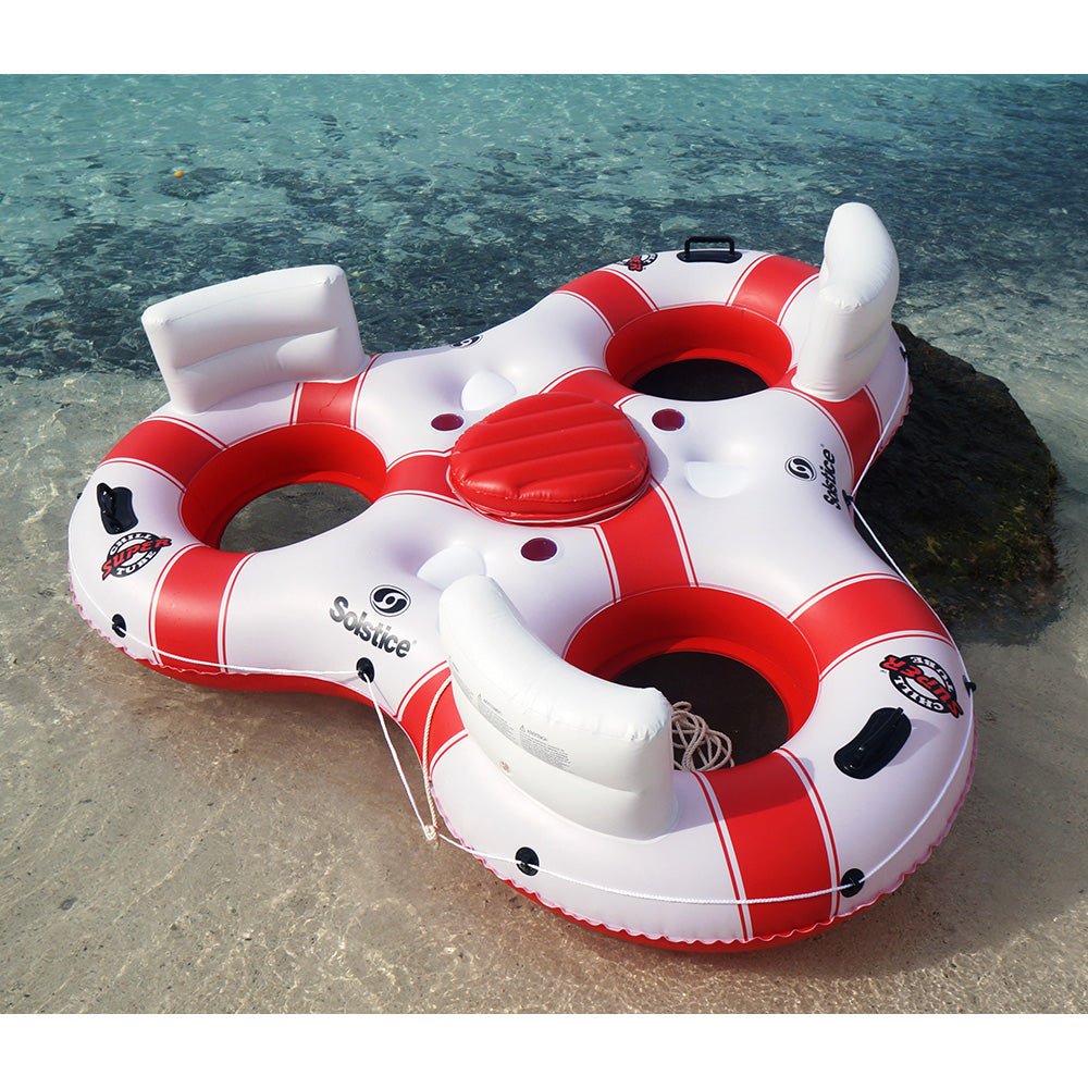 Solstice Watersports Super Chill 3-Person River Tube w/Cooler [17003] - The Happy Skipper