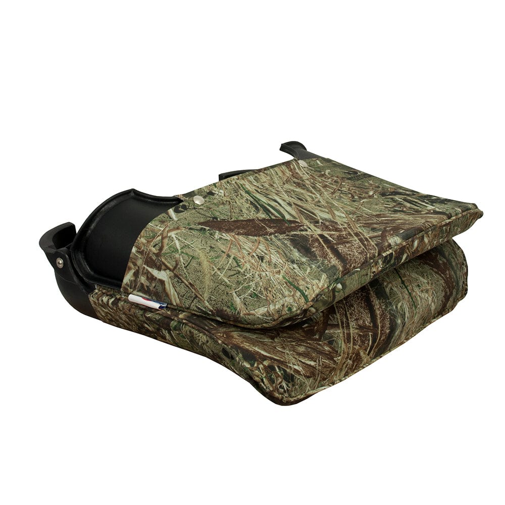 Springfield Skipper Premiun Folding Seat - Mossy Oak Duck Blind w/Black Shell [1061021] - The Happy Skipper