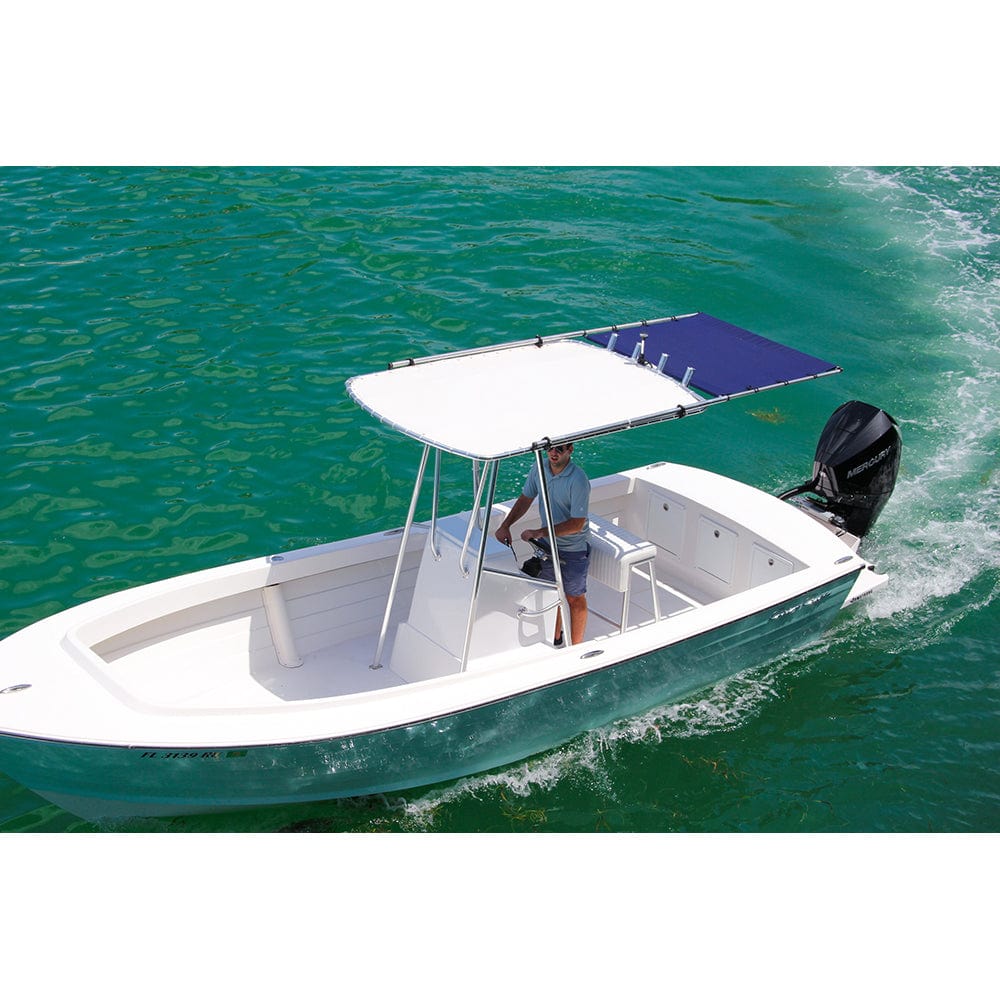 SureShade PTX Power Shade - 57" Wide - Stainless Steel - Black [2021026400] - The Happy Skipper