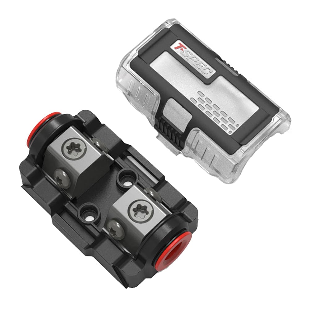 T-Spec VDMANL DUAL Mini-ANL Fuse Holder - 1/0 to 4/8 AWG [VDMANL] - The Happy Skipper