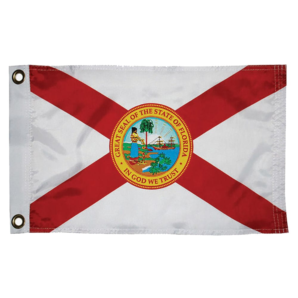 Taylor Made Florida Nylon Flag 12" x 18" [93096] - The Happy Skipper