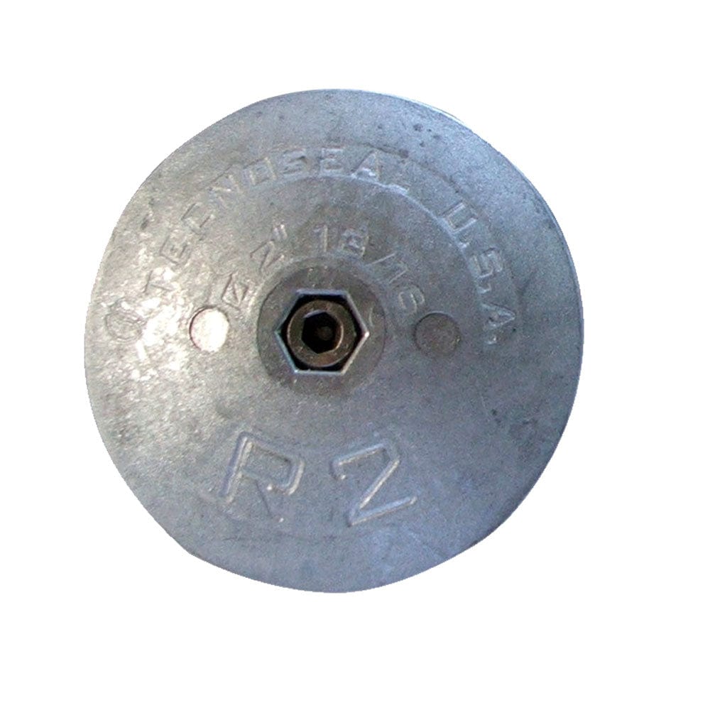 Tecnoseal R2 Rudder Anode - Zinc - 2-13/16" Diameter [R2] - The Happy Skipper