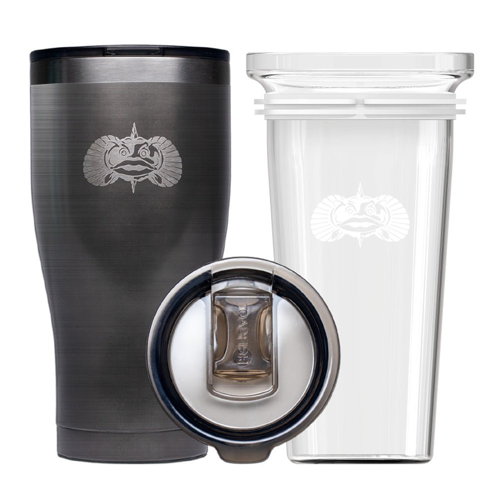 Toadfish Non-Tipping 20oz Tumbler - Graphite [1134] - The Happy Skipper