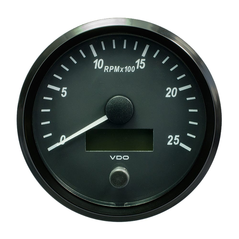 VDO SingleViu 100mm (4") Tachometer - 2500 RPM [A2C3832820030] - The Happy Skipper